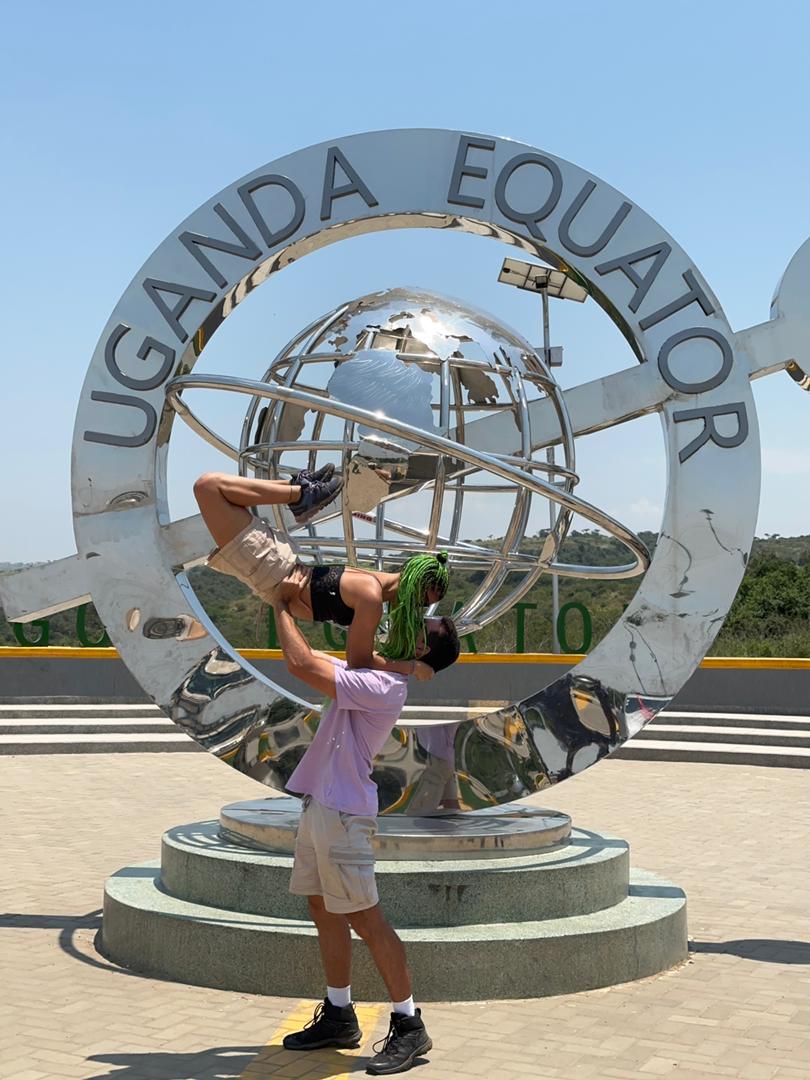 Uganda Equator crossing monument